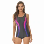 Chic Women's One-Piece Sleeveless Swimsuit