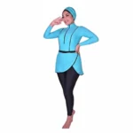 Miami Elegant 3-Piece Burkini with Skirt – Bright & Modest