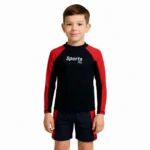Boys' Long Sleeve Two-Piece Swimsuit