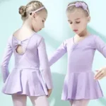 Girls' Long Sleeve Ballet Dress