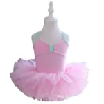 Ballet Two-Piece Dress with Ruffled Skirt