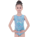 Mermaid Sparkle Gymnastic Girls Leotard