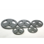 7.5kg Marcy Tri-Grip Iron Weight Plate - Image 2