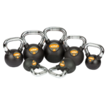 8KG Rubber Coated Fitness Iron Kettlebell - Image 4