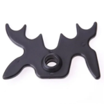Bat-Shaped Plastic Billiard Cue Rest