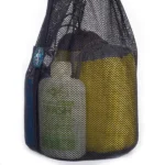Multi-Use Flexible Mesh Drawstring Bag