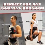 Adjustable 52.5LB Dial Weight Dumbbell - Image 4