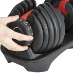Adjustable 52.5LB Dial Weight Dumbbell - Image 3