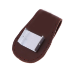 MAGNETIC CLIP LEATHER POCKET CHALK HOLDER