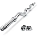 1.2M Curl Weightlifting Bar – Bicep Training Bar - Image 3