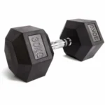 30KG Rubber-Coated Weight Hex Dumbbells