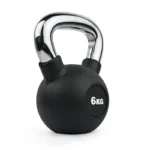 6KG Rubber-Coated Fitness Iron Kettlebell