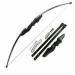 Archery Recurve Bow And Carbon Arrow Set 40 lbs - Image 2