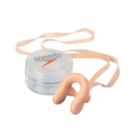 Speedo Swimming Silicone Competition Nose Clip With Neck Strap