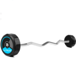 35KG LINUO Curved Fixed Weightlifting Squat Bar