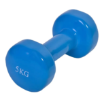 5kg Rubber-Coated Fitness Weight Dumbbell