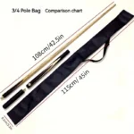 Snooker Cue 3/4 Carry Case Bag - Image 3