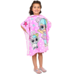Hooded Kids Towel With Cartoon Characters - Image 6