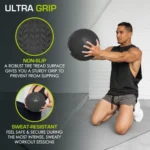 LIVEUP 1KG Exercise Weight Ball - Image 2