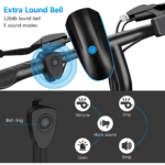 Waterproof USB Rechargeable Bike Light And Horn - Image 3