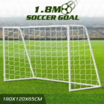 Sturdy Metal Soccer Football Goal 1.8* 1.2 M - Image 4