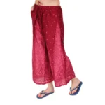 Womens Wide Leg Summer Pants Designed With Side Pockets - Image 5