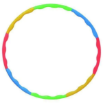 Colorful Exercise Hula Hoop
