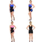 Stylish Womens One-Piece Sleeveless Swimsuit - Image 5