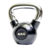 4KG Rubber Kettlebell for Strength Training
