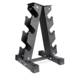 A-Frame Heavy Duty Dumbbell Rack – 3 Pair Steel Stand - Image 2