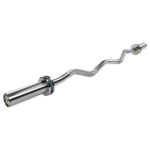 LivePro High-Quality Weight Lifting Olympic EZ Curl Bar 120CM