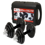 20KG York Iron Adjustable Dumbbell Set