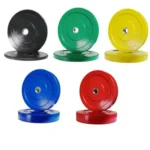 15KG Fitness Olympic Rubber Bumper Weight Lifting Plate - Image 2