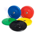 15KG Fitness Olympic Rubber Bumper Weight Lifting Plate - Image 3