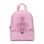 Satin Elegance Ballet Bags For Girls