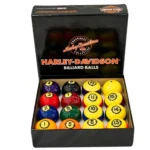 Harley-Davidson Flame Billiard Ball Set