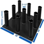 Weightlifting Bar Storage Rack