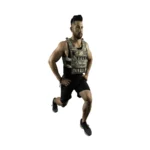 15KG Adjustable Weighted Vest Army Design - Image 4