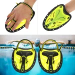 Whale Diving Swim Training Hand Paddle, Frog Finger Shape With Adjustable Silicone Strap - Image 3