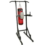 Multi-Station Chinup Tower With 1M Boxing Bag