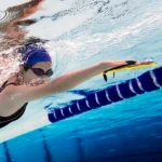 Whale Diving Swim Training Hand Paddle, Frog Finger Shape With Adjustable Silicone Strap - Image 4