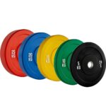 10KG Fitness Olympic Rubber Bumper Weight Lifting Plate - Image 4