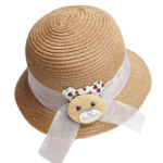 Girls Sun Straw Hat In Multi-Design For Summer Holiday And Outdoor Activities - Image 10