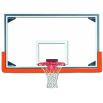 Competition Glass Basketball Backboard Wall Mounted Hoop 120x80CM