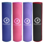 Olympiad NBR 10mm-Thick Fitness Yoga Mat with Carrying Bag