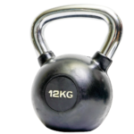 12Kg Rubber Kettlebell for Strength Training