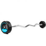 20KG LINUO Fixed Curved Squat Weight Bar