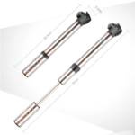 Giyo GM-49L Mini Aluminum Bike Pump - Image 4