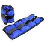 LINUO Adjustable 5kg Ankle & Wrist Weights (Pair)