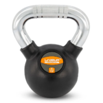 8KG Rubber Coated Fitness Iron Kettlebell